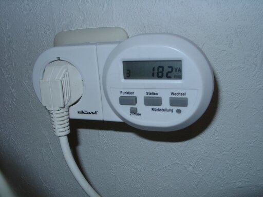 Messung: Celeron 1,2 GHz und 17 Zoll AOC-Monitor